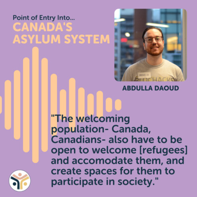 Ep 1: Point of Entry into Canada's Asylum System (1/2) episode artwork