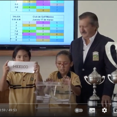 PRESENTACIÓN Y SORTEO XXXI INTERCLUBES SENIOR DEL VALLE DE MÉXICO
