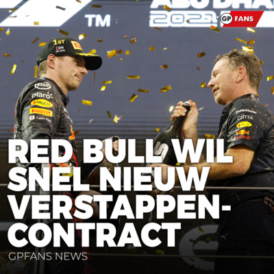 Red Bull wil snel nieuw Verstappen-contract | GPFans News episode artwork