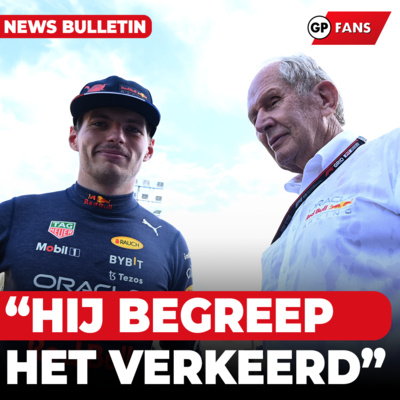 Max reageert op 'absurde' privéjet-opmerking Marko, 'Ben Sulayem neemt stap terug' | GPFans Recap episode artwork