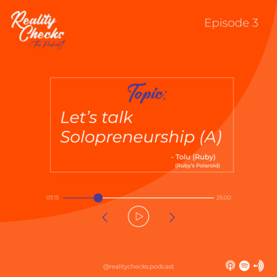 Let's talk Solopreneurship (Part A) Let's talk Solopreneurship (Part A)