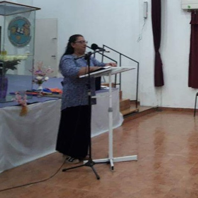 Pastora: Idalina Blanca Sosa de Kehler. 