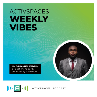 Learning about ActivSpaces Communities w/ Emmanuel Fadjun (@sayitlouwd)