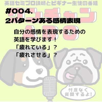 #004. 2パターンある感情表現