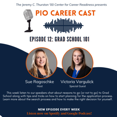 Grad School 101 with guest Victoria Vargulick