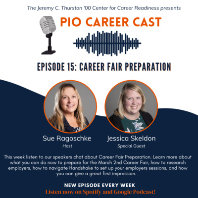 Career Fair Preparation with guest speaker, Jessica Skeldon