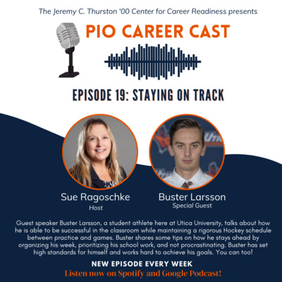 Pio Career Cast - Staying on Track with guest Buster Larsson