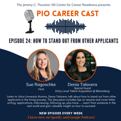 How to Stand Out from other Applicants with Guest Denia Talavera, '07 Alumna