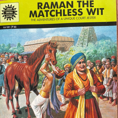 Raman the Matchless Wit - Amar Chitra Katha series 