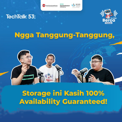 TechTalk #53: Rasakan Kelola Data Modern dengan Solusi yang Lebih Modern bersama HPE Alletra episode artwork