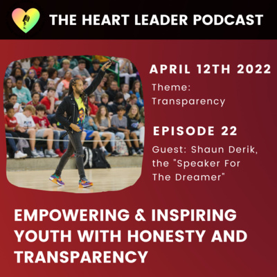 Episode #22: Empowering & Inspiring Youth With Honesty And Transparency With Shaun Derik