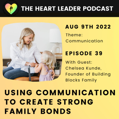 Episode #39: Using Communication To Create Strong Family Bonds With Chelsea Kunde