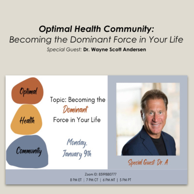 1/9/23 - Becoming the Dominant Force in Your Life! episode artwork