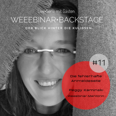Weeebinar•Backstage - Die Show, die dich mit hinter die Kulissen nimmt