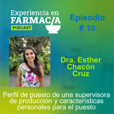 Experiencia en Farmacia