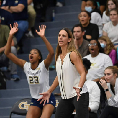 Fighting Peaches: Georgia Tech volleyball Michelle Collier pre-The Citadel NCAA Tournament interview (11.28.21)