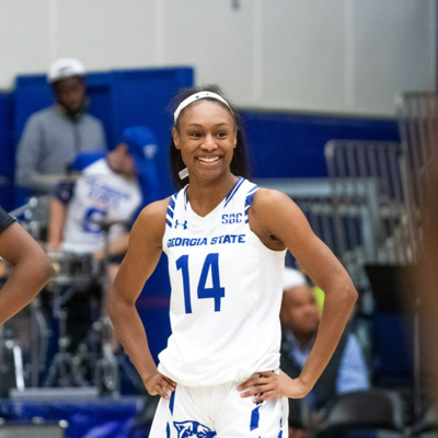 Fighting Peaches: Georgia State basketball Ashley Foster pre-Southern Mississippi interview (11.30.21)