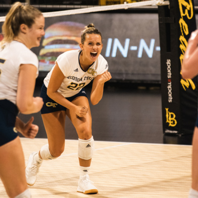 Fighting Peaches: Georgia Tech volleyball Matti McKissock pre-The Citadel NCAA Tournament interview (12.1.21)