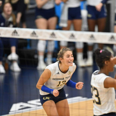 Fighting Peaches: Georgia Tech volleyball Mariana Brambilla pre-The Citadel NCAA Tournament interview (12.2.21)