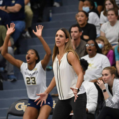 Fighting Peaches: Georgia Tech volleyball Michelle Collier pre-Ohio State NCAA Tournament interview (12.6.21)