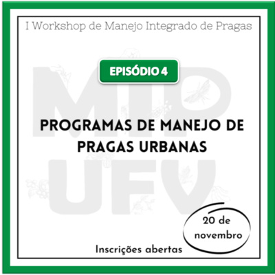 I Workshop de Manejo Integrado de Pragas