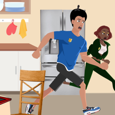 A Creature in the kitchen? Gray District Agency S01E02