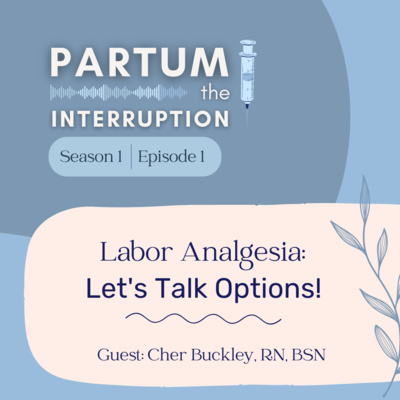 Labor Analgesia: Let's Talk Options! Labor Analgesia: Let's Talk Options!