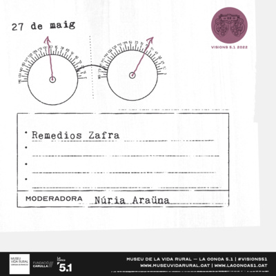Visions 5.1 2022 - 4t debat amb Remedios Zafra i Núria Araüna Visions 5.1 2022 - 4t debat amb Remedios Zafra i Núria Araüna