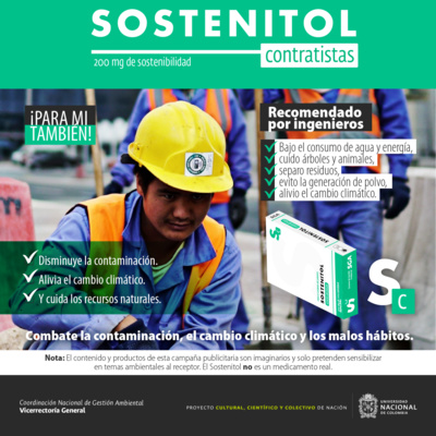 Sostenitol, para el cuidado del ambiente