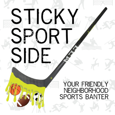 Welcome to the "Sticky Side" episode artwork