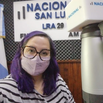 Elina Gómez Martin, nos entrevistó para Radio Nacional San Luis 