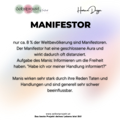 #1.14 HUMAN DESIGN MANIFESTOR
