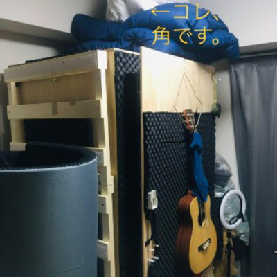 自作防音室を作る際の注意点や部屋の中にある者たち