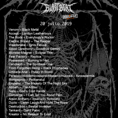 Portada de Blast Beat 105