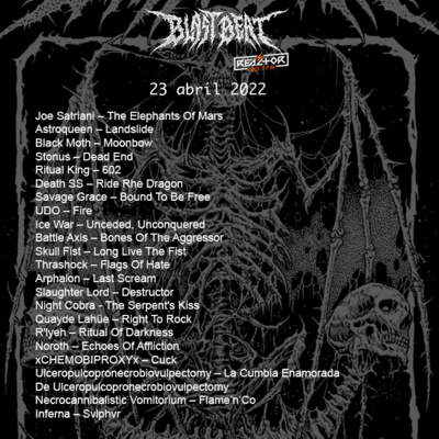Portada de Blast Beat 105