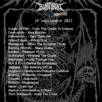 Portada de Blast Beat 105