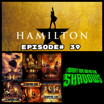 Episode# 39 - How much does the movie industry pollute? A new member to the Reel Sharks Crew!? Is Hamilton Good? 