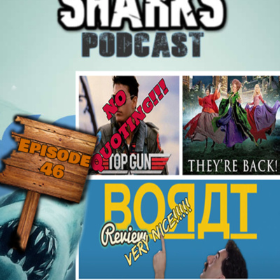 Episode# 46 The Navy will sue you over Top Gun?!?! Hocus Pocus is back, Heath Ledger vs Joaquin Phoenix, Borat 2 Review