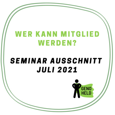 GenoHeld - der Podcast für eine Gute Genossenschaft