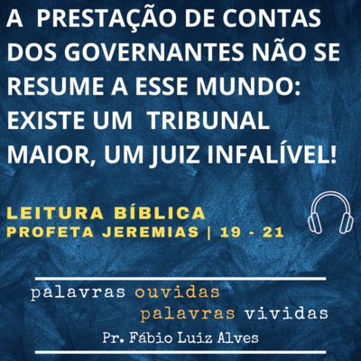 PALAVRAS OUVIDAS E VIVIDAS