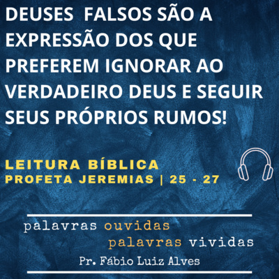 PALAVRAS OUVIDAS E VIVIDAS
