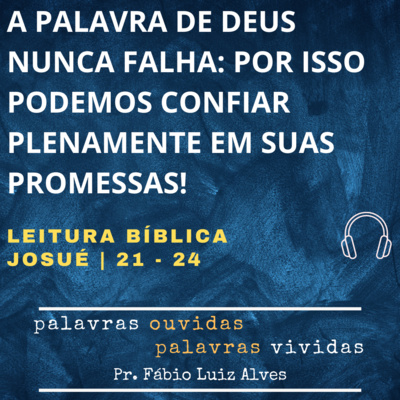PALAVRAS OUVIDAS E VIVIDAS