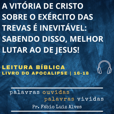 PALAVRAS OUVIDAS E VIVIDAS