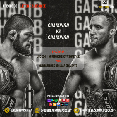 UFC 254 | Nurmagomedov Vs Gaethje // #35