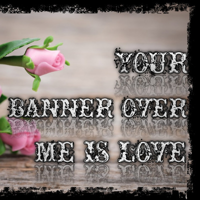 YOUR BANNER OVER ME IS LOVE