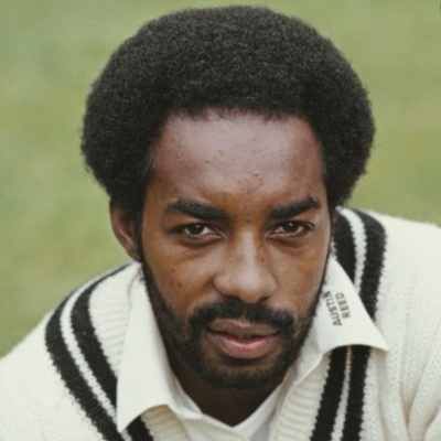 ROLAND BUTCHER - the first black cricketer to represent England.