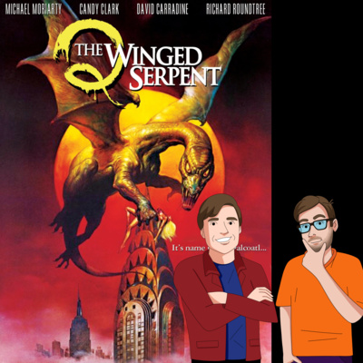 Q: The Winged Serpent (1982) - Drive-In Double Feature Podcast Episode 105 episode artwork