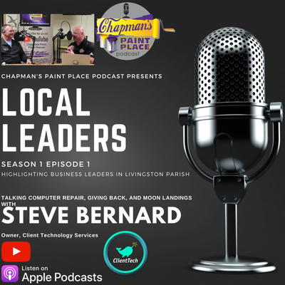 Talking Computers,Giving Back, LP Ladies, and Moon Landings with Steve Bernard of Client-Tech!
