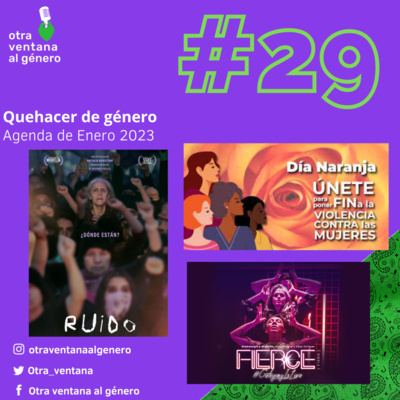 Episodio 29. Quehacer de género: agenda Enero