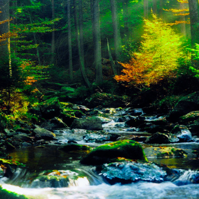 Peaceful Stream Sounds White Noise for Sleep, Relaxation - 8 Hour Nature Sounds episode artwork